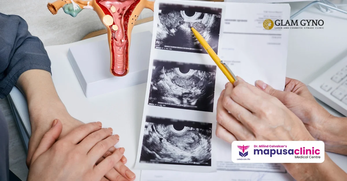 Dr. Milind Colvalcar, Goa's leading Cosmetic Gynecologist, in the consultation room at Glamgyno, offering discreet intimate wellness solutions.